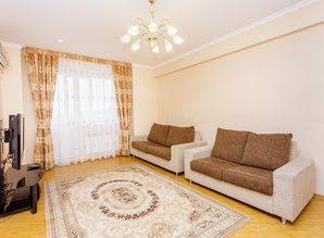 квартира посуточно Кабанбайбатыра 5/1, Астана