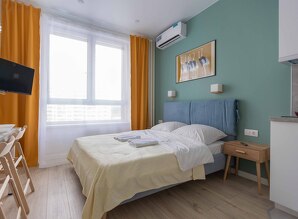 Cozy studio on Pilot Gritsevts 14a apartment daily Letchika Gricevca 14a, Moscow