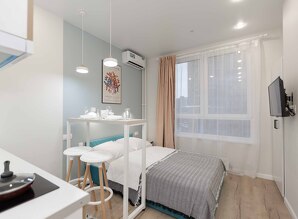 Cozy studio on Pilot Gritsevts 14a apartment daily Letchika Gricevca 14a, Moscow