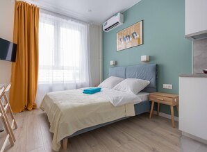 Cozy studio on Pilot Gritsevts 14a apartment daily Letchika Gricevca 14a, Moscow