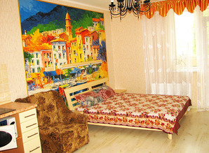 Квартира-студия м. Васильковская квартира посуточно Максимовича 3-Г, Киев