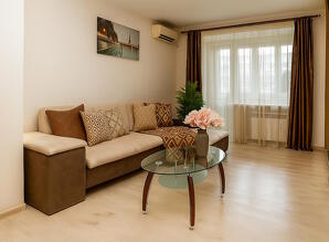 Excellent 2-room Lux on Gagarin Street apartment daily Str. Gagarina, 6, Zaporizhzhia